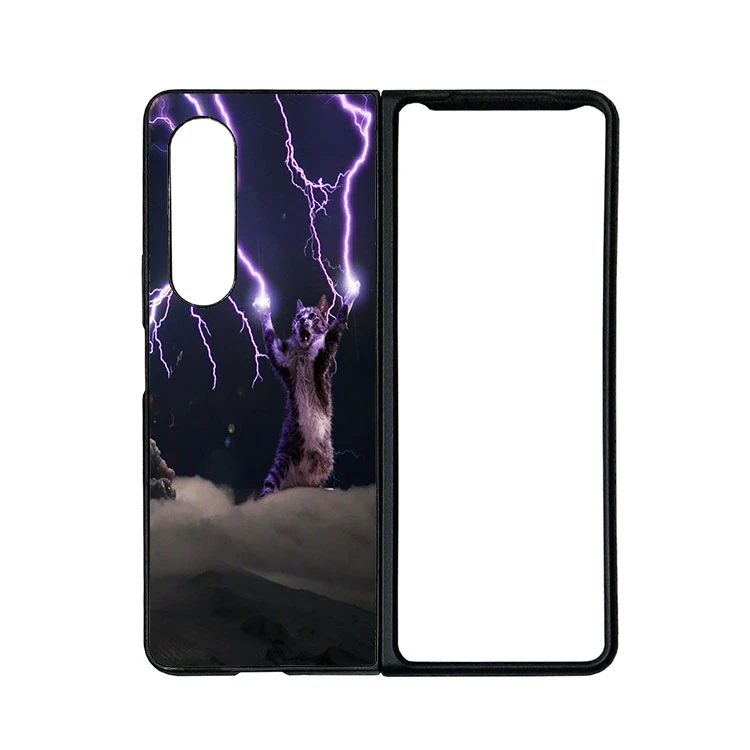 کاور قاب گارد هوم طرح گربه مناسب برای گوشی موبایل سامسونگ galaxy z fold 3