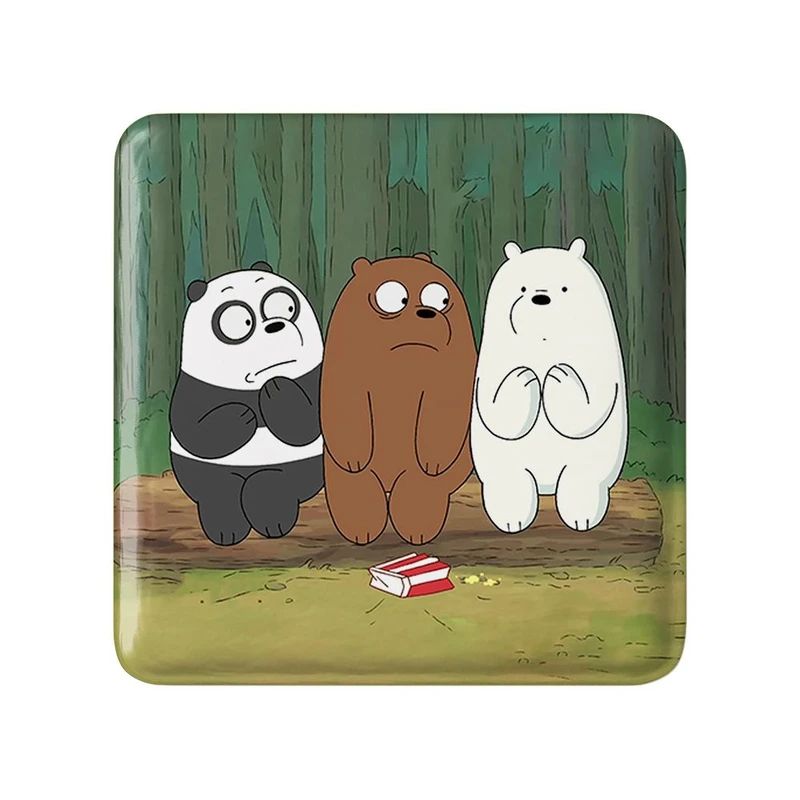 مگنت خندالو مدل انیمیشن سه خرس کله پوک کد 27661