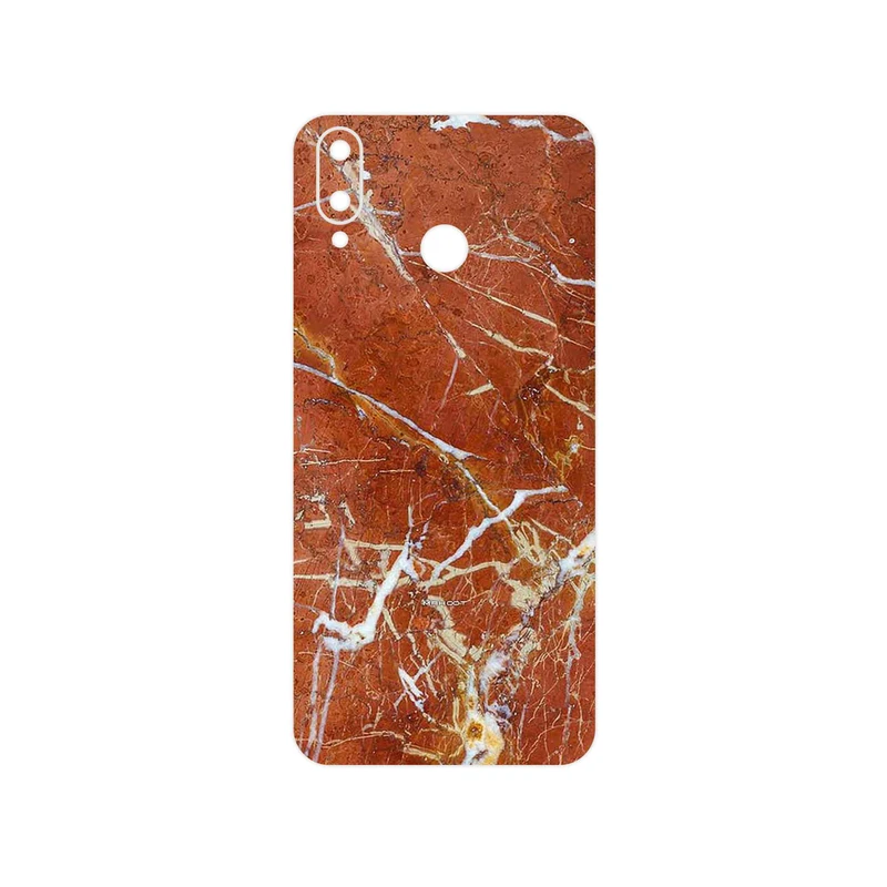 برچسب پوششی ماهوت مدل Red Marble مناسب برای گوشی موبایل جی پلاس Q10