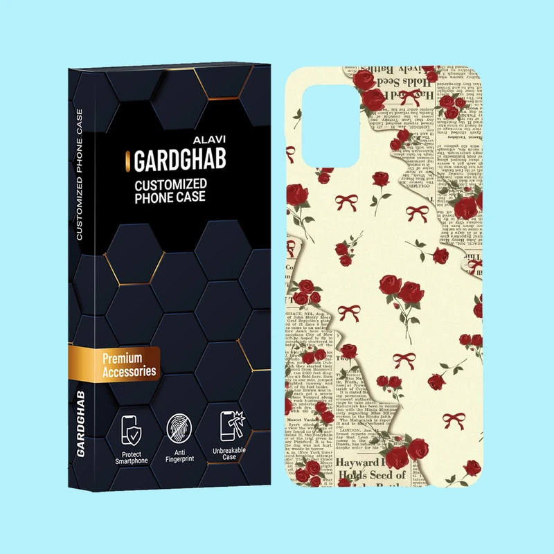 کاور گارد قاب علوی مدل عاشقانه مناسب برای گوشی موبایل سامسونگ Galaxy A51 4G