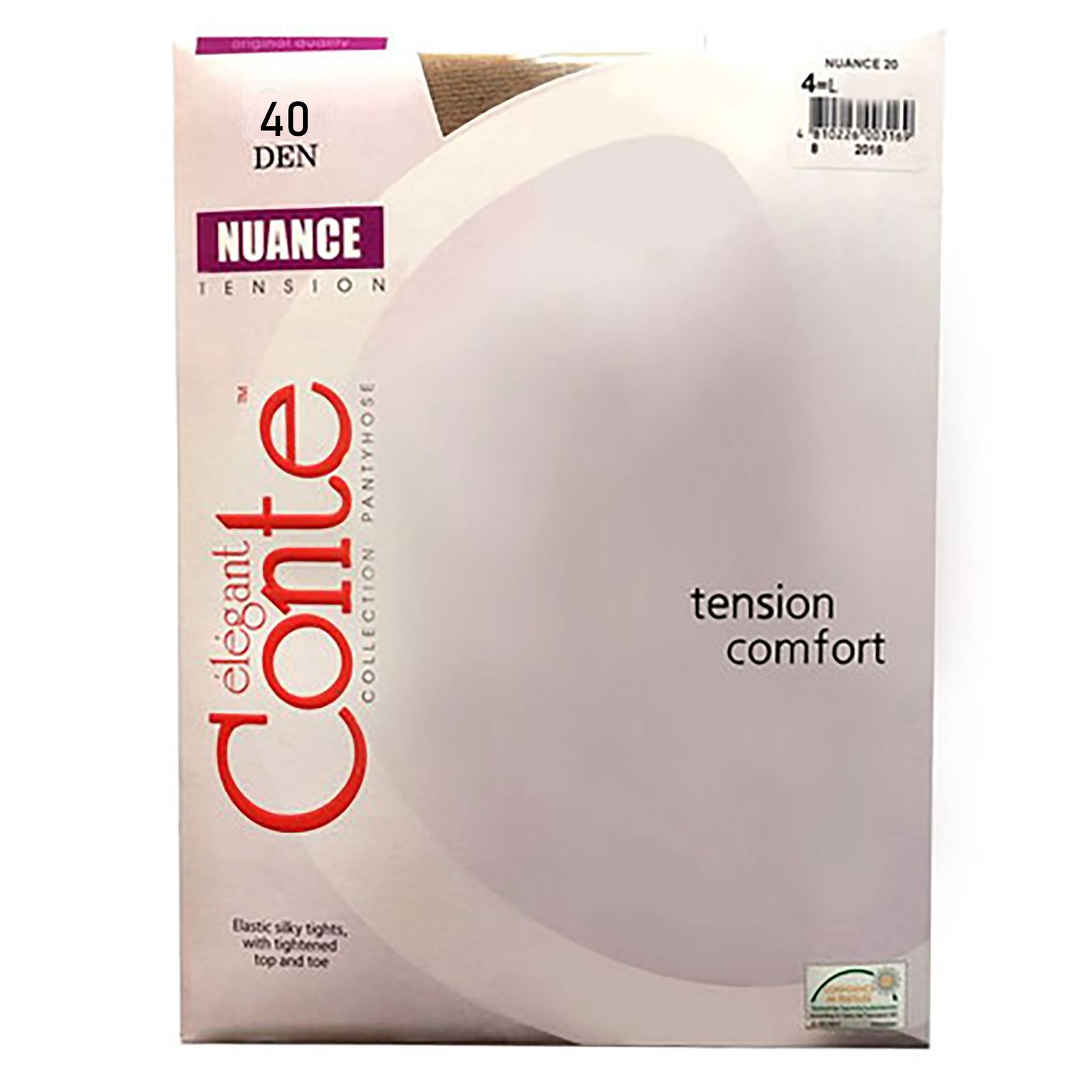 جوراب شلواری زنانه کنته مدل NUANCE-40DEN-Grafit -  - 4