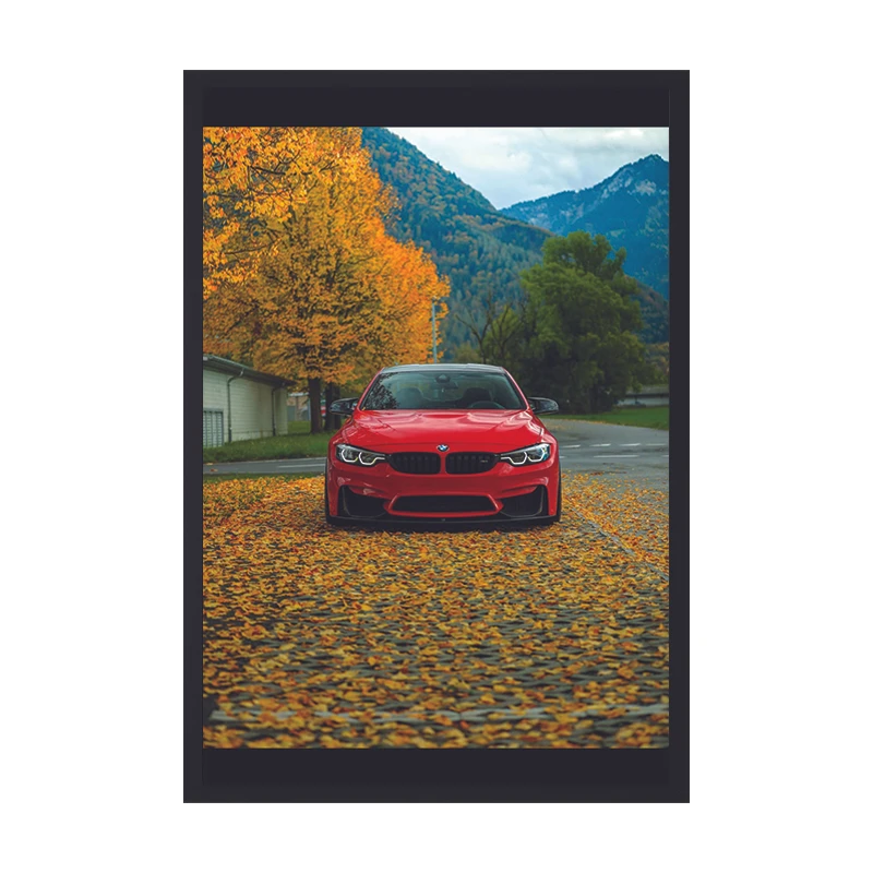 تابلو طرح BMW کد 09 فریم مشکی