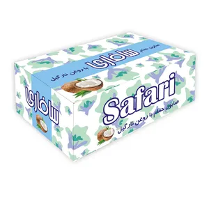 صابون شستشو سافاری مدل نارگیل وزن 125 گرم بسته 6 عددی