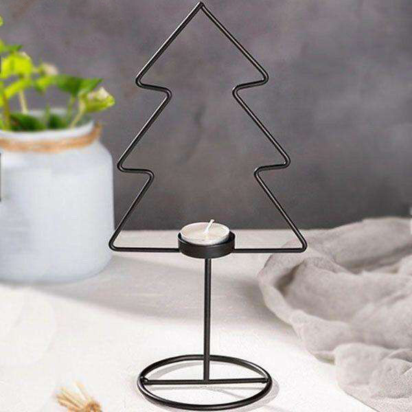 جاشمعی مدل کاج بسته ۲ عددی