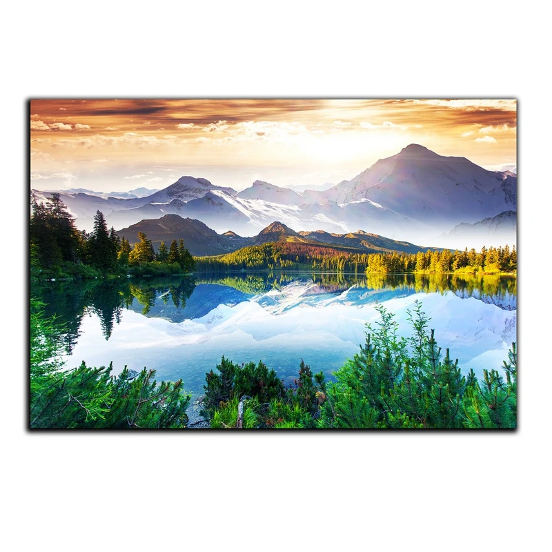 تابلو شاسی بکلیت طرح طبیعت دریاچه و کوهستان مدل SH-S1130