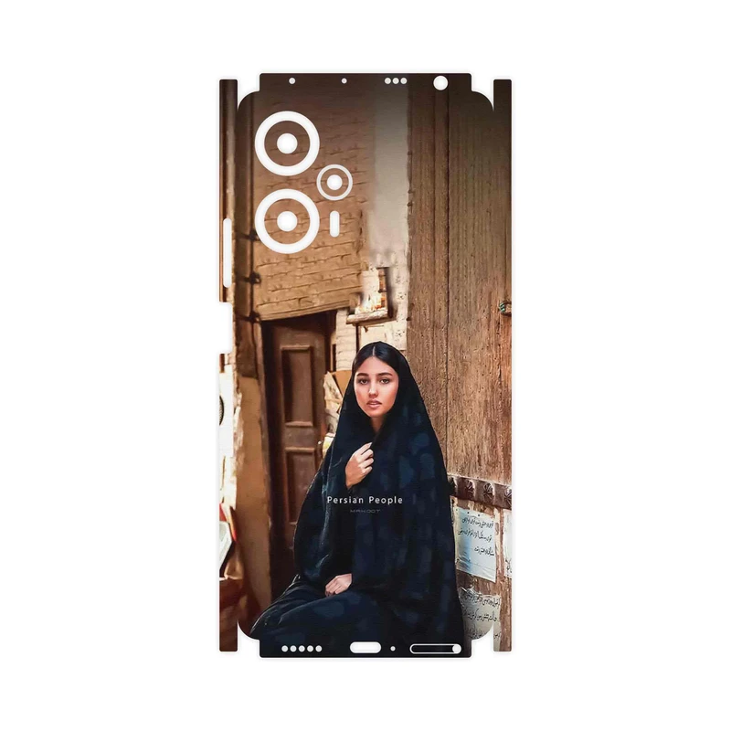 برچسب پوششی ماهوت مدل Portrait of an Iranian Woman-FullSkin مناسب برای گوشی موبایل شیائومی Poco F5