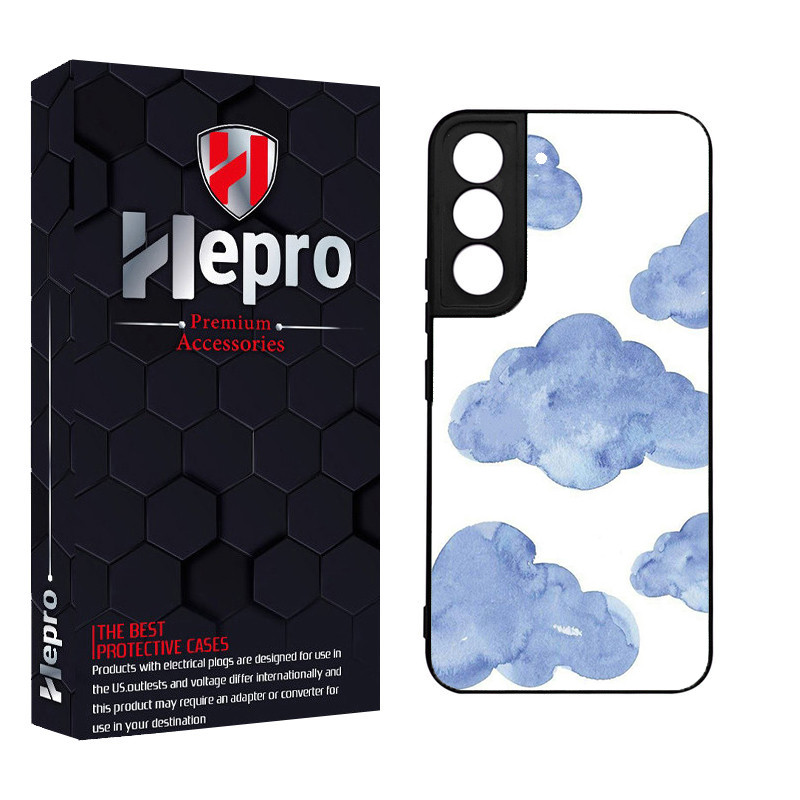 کاور هپرو طرح ابر کد TPU-318 مناسب برای گوشی موبایل سامسونگ S22