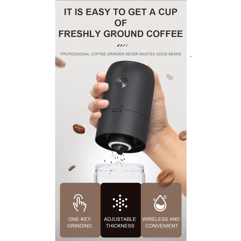 آسیاب قهوه شارژی مدل Electronic Coffee Grinder