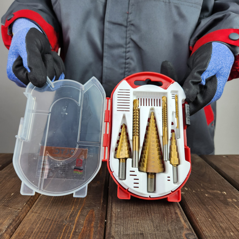 مته کاجی پله ای دی ال تی سی کد 6p مجموعه 6 عددی مته کاجی پله ای دی ال تی سی کد 6p مجموعه 6 عددی