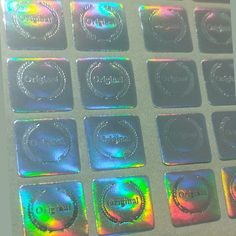 برچسب مدل هولوگرام اورجینال طرح مربع بسته 360 عددی برچسب مدل هولوگرام اورجینال طرح مربع بسته 360 عددی