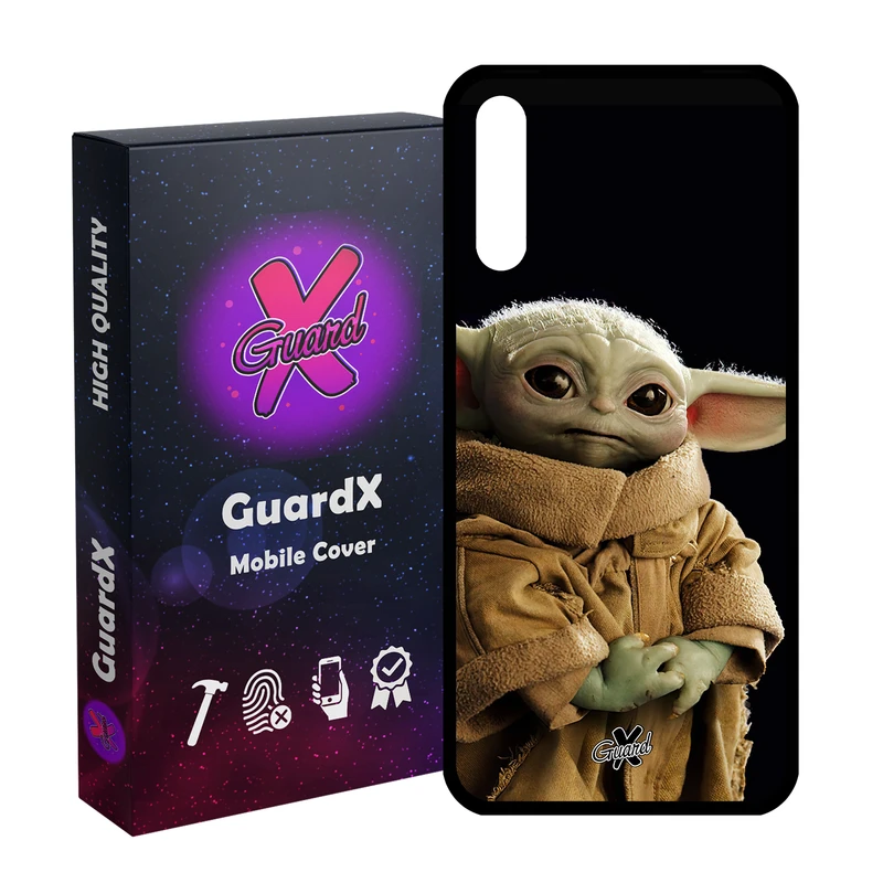 کاور گارد ایکس طرح بیبی یودا مدل Glass10469 مناسب برای گوشی موبایل آنر 9X/9X Pro/Y9S/P SMART Pro 2019