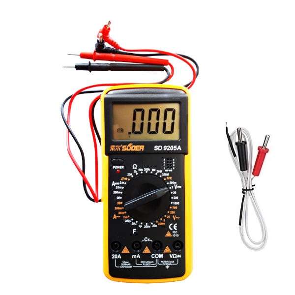مولتی متر دیجیتال سوئر مدل SD-9208A مولتی متر دیجیتال سوئر مدل SD-9208A