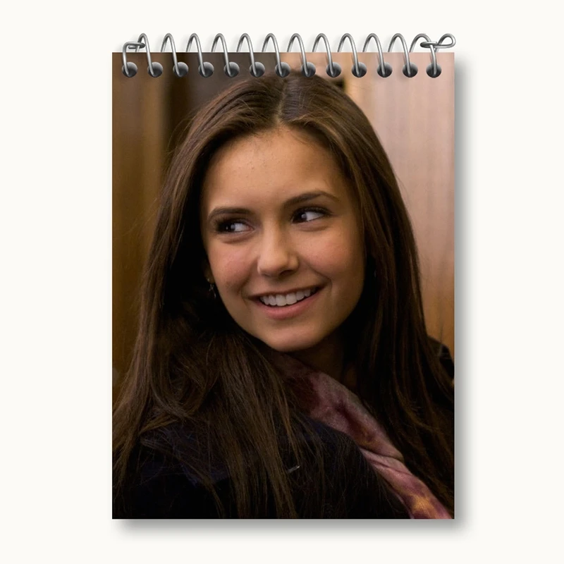 دفتر یادداشت 50 برگ خندالو مدل الینا گیلبرت خاطرات یک خون آشام The Vampire Diaries کد 23697