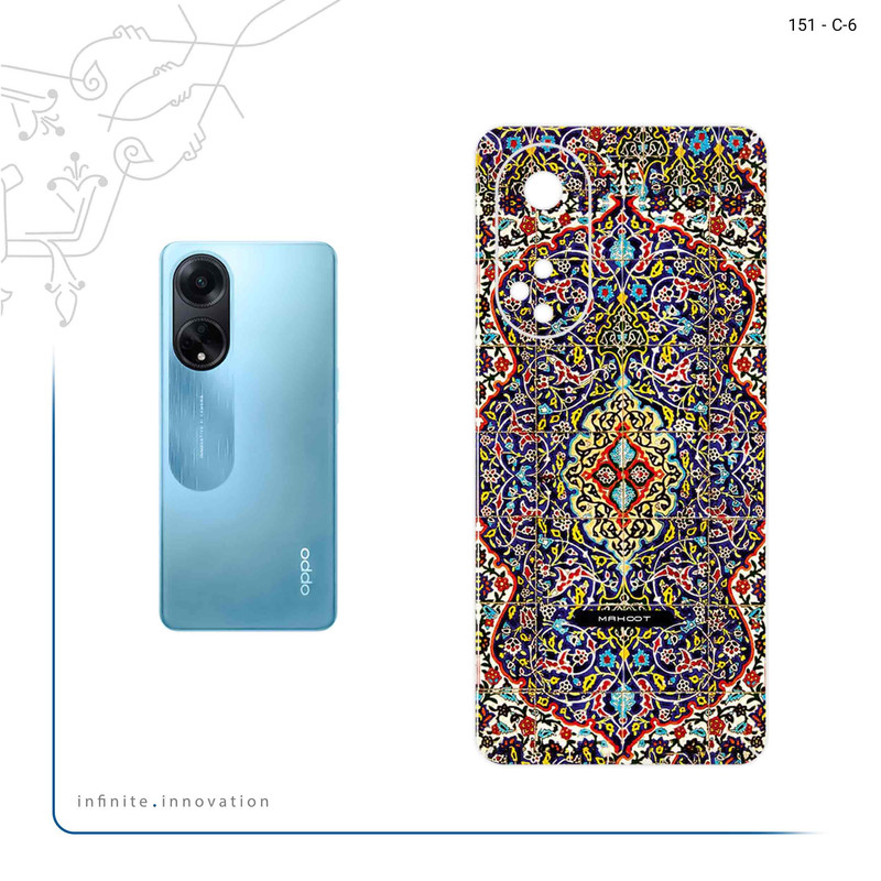برچسب پوششی ماهوت مدل Iran_Tile6 مناسب برای گوشی موبایل اپو A98