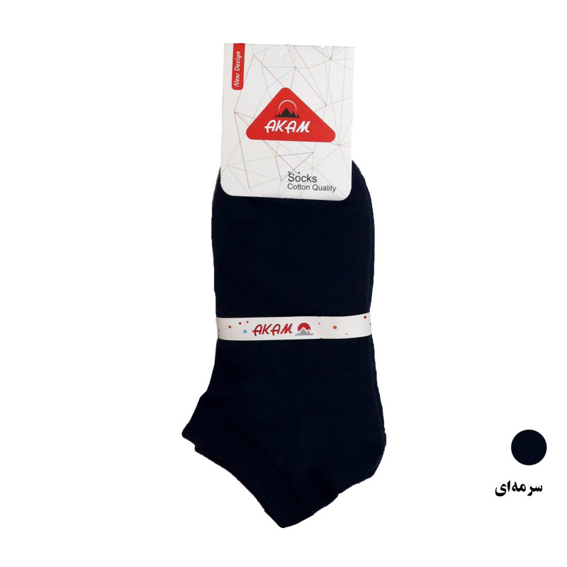 جوراب زنانه آکام مدل 01 بسته 6 عددی