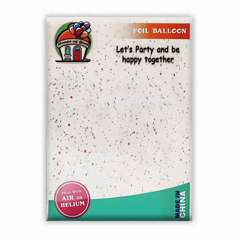 بادکنک فویلی مدل عدد 9