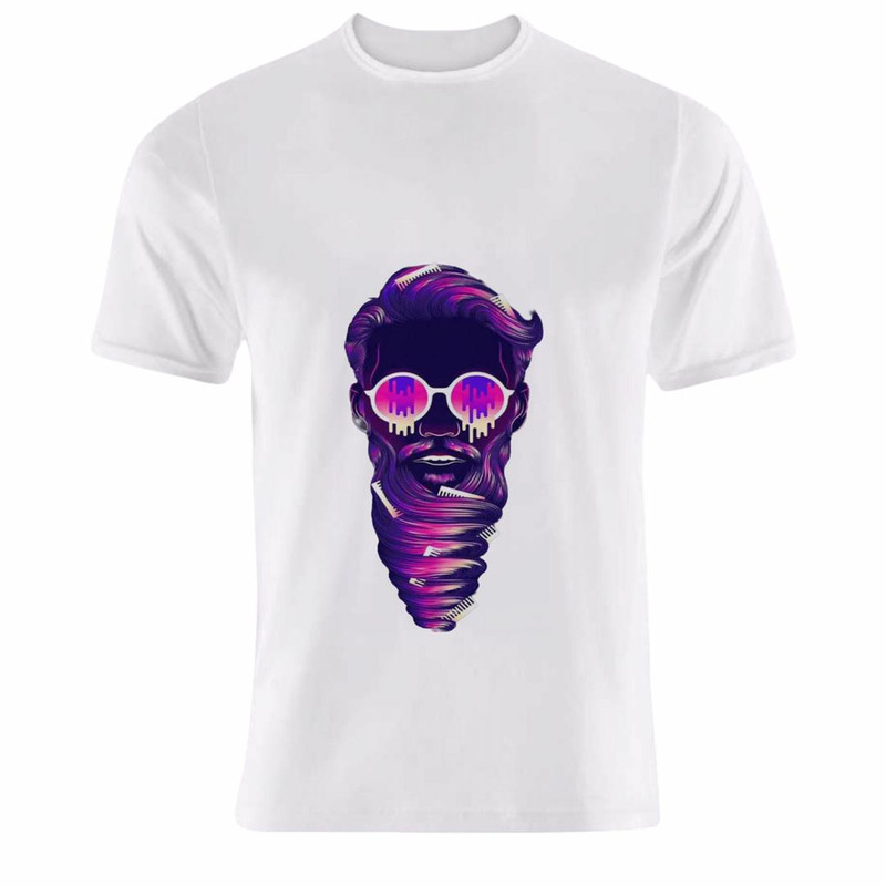 تیشرت آستین کوتاه مردانه مدل چاپی