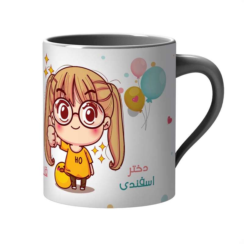 لیوان مدل دختر اسفندی
