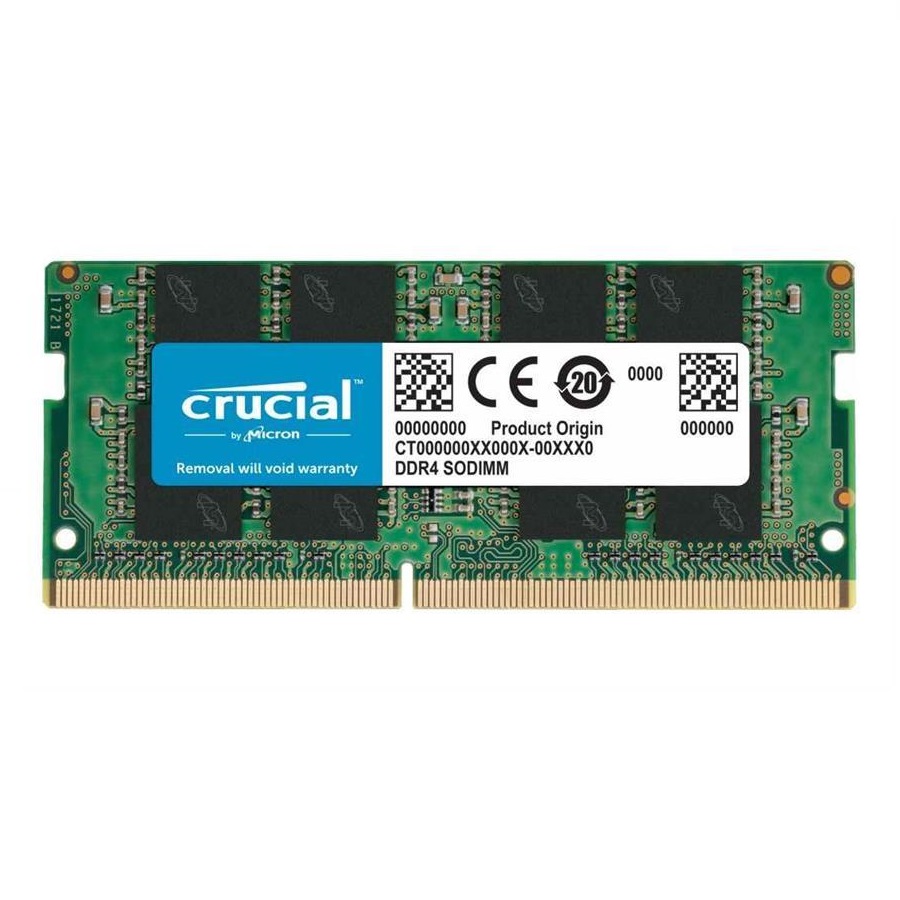رم لپ تاپ DDR4 تک کاناله 3200 مگاهرتز CL22 کروشیال مدل CT8G4 ظرفیت 8 گیگابایت