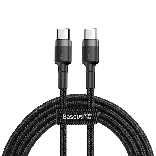 کابل  USB-C باسئوس مدل CATKLF-GG1 طول 1 متر کابل  USB-C باسئوس مدل CATKLF-GG1 طول 1 متر