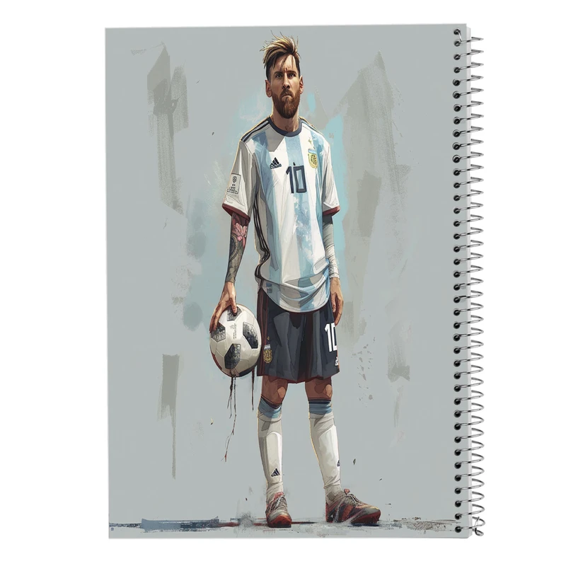 دفتر مشق 50 برگ مدوپد مدل مسی messi کد DF14031