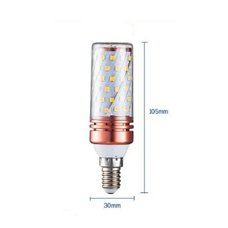 لامپ بلالی 16 وات مدل AL-14 پایه E14 بسته 30 عددی