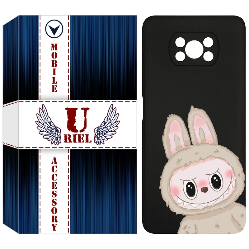 کاور یوریل مدل KSH کد 119 طرح عروسک لبوبو مناسب برای گوشی موبایل شیائومی Poco X3 / X3 Pro