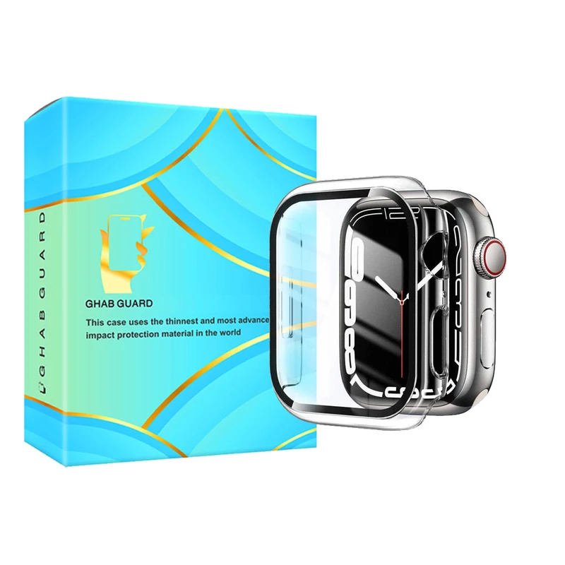 کاور قاب گارد مدل GRDSHEGR مناسب برای اپل واچ  42 میلی متری 