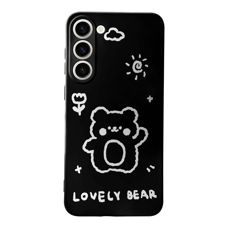 کاور قاب گارد طرح خرس بیر کد a8322 مناسب برای گوشی موبایل سامسونگ Galaxy S23