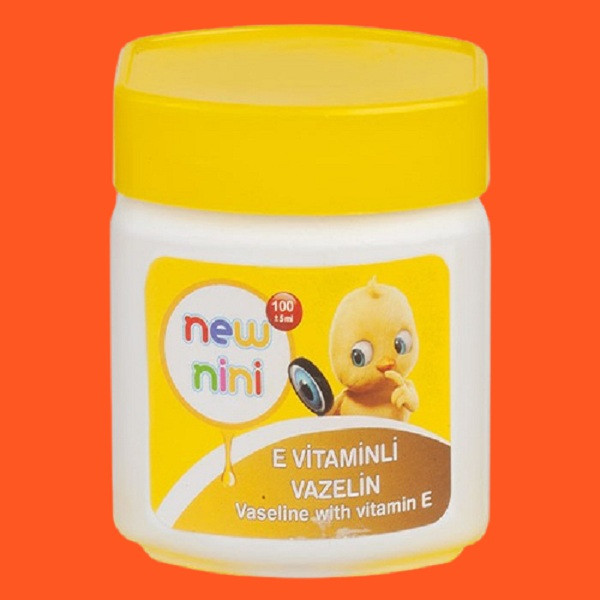 وازلین کودک نیو نی نی مدل VITAMIN E حجم 100 میلی لیتر بسته 2 عددی