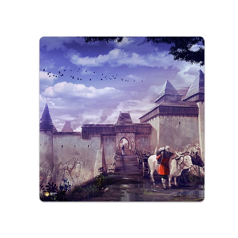 ماوس پد هومرو مدل NX223 طرح بازی Kingdom Come سایز 40x40 سانتی‌متر