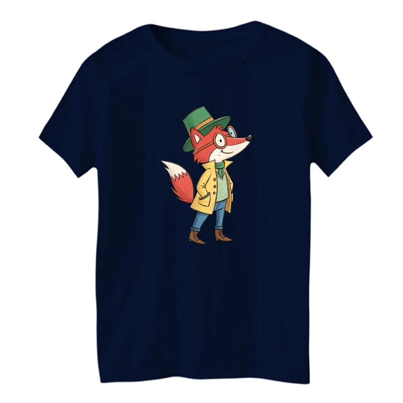 تی شرت آستین کوتاه بچگانه مدل روباه