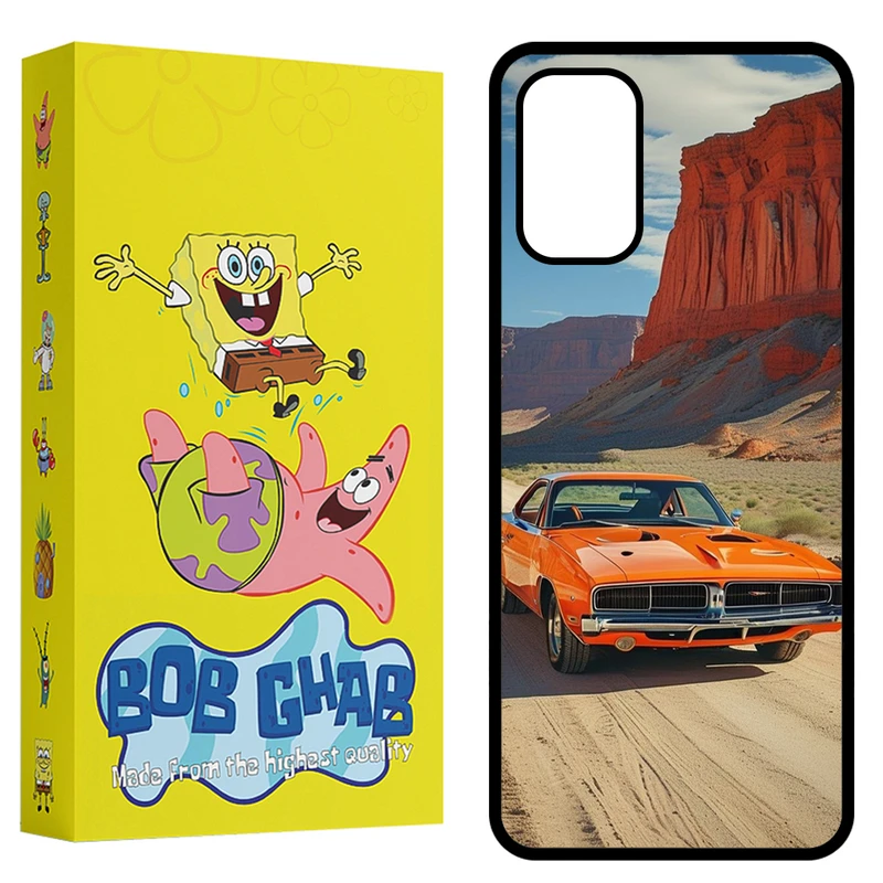 کاور باب قاب طرح ماشین مدل CPA32B مناسب برای گوشی موبایل سامسونگ Galaxy A32 4G