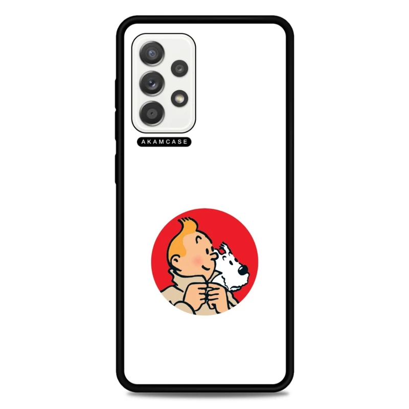 کاور آکام مدل AMC-WSGA52-TINTIN-21مناسب برای گوشی موبایل سامسونگ Galaxy A52