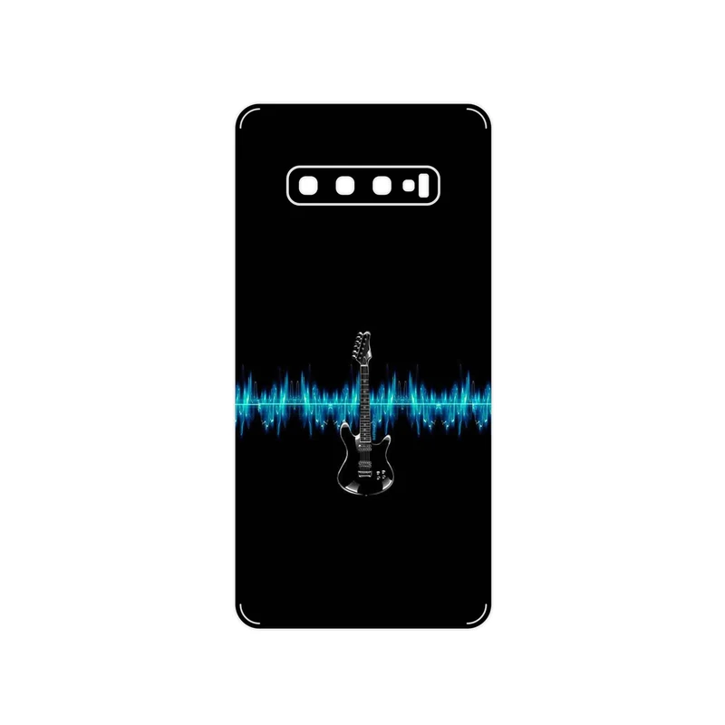 برچسب پوششی ماهوت مدل Electric Guitar مناسب برای گوشی موبایل سامسونگ Galaxy S10 Plus