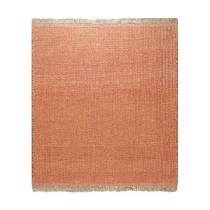 Hand-woven 9-square-meter rug, Moroccan style Code 1, pink background