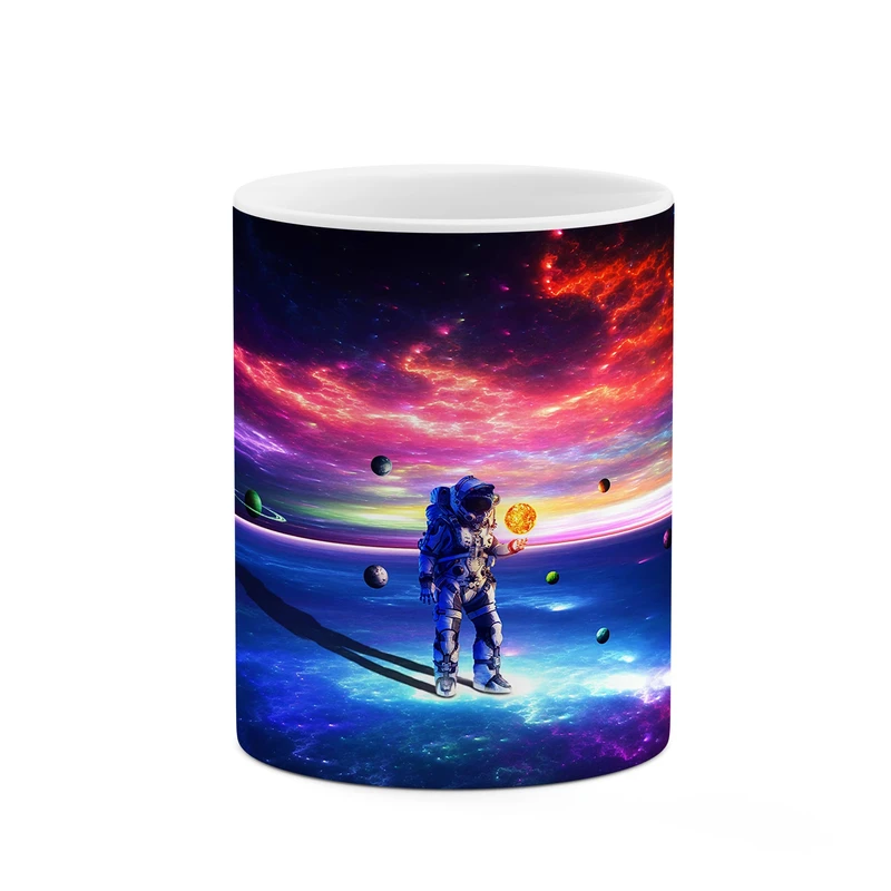 ماگ کاکتی طرح فضانورد کد mgp11003