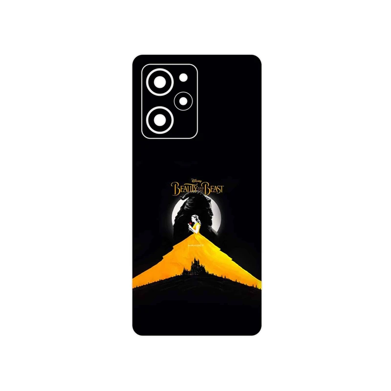 برچسب پوششی ماهوت مدل Beauty and the Beast مناسب برای گوشی موبایل شیائومی Poco X5 Pro