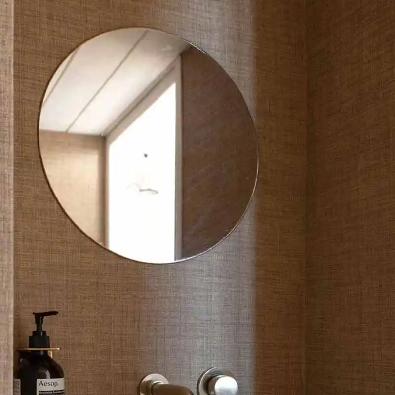 آینه سرویس بهداشتی الف طرح گرد کد S-65