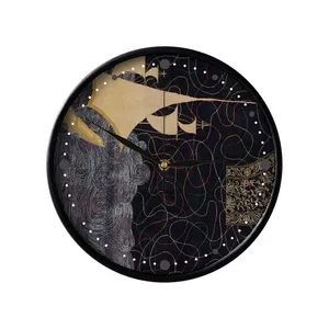ساعت دیواری مدوپد طرح فرش مدرن مدل C-Modern35