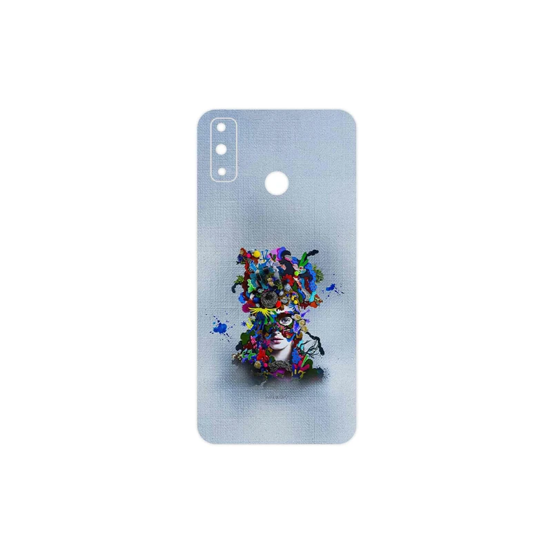 برچسب پوششی ماهوت مدل Collage of surreal Portrait of Women 4 مناسب برای گوشی موبایل هوآوی Y8s