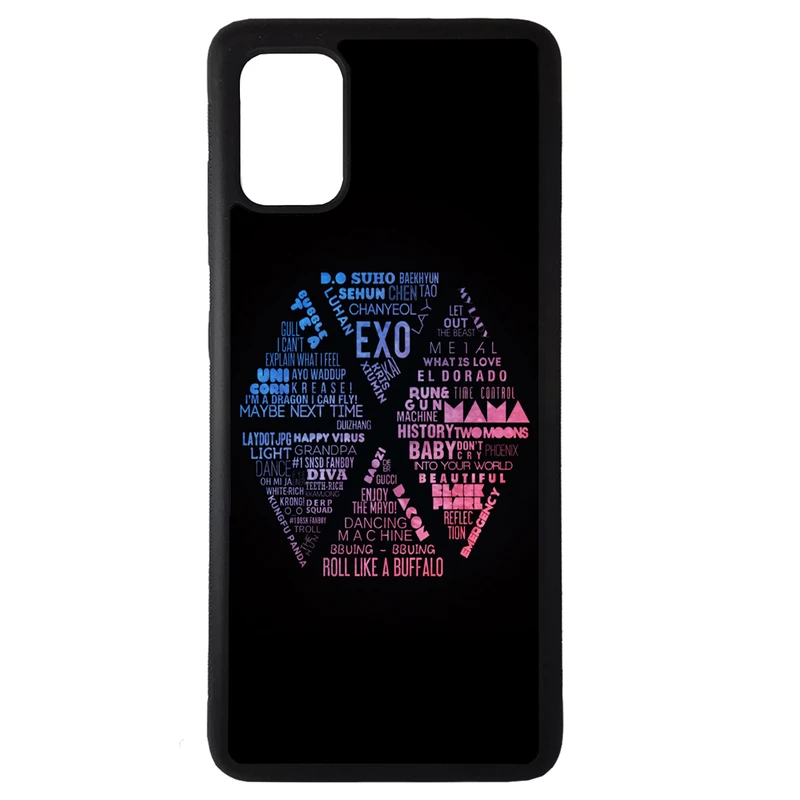 کاور طرح exo کد 110646 مناسب برای گوشی موبایل سامسونگ galaxy a31