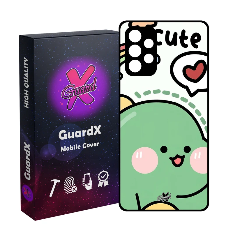 کاور گارد ایکس طرح Cute مدل Glass10561 مناسب برای گوشی موبایل سامسونگ Galaxy A32 4G