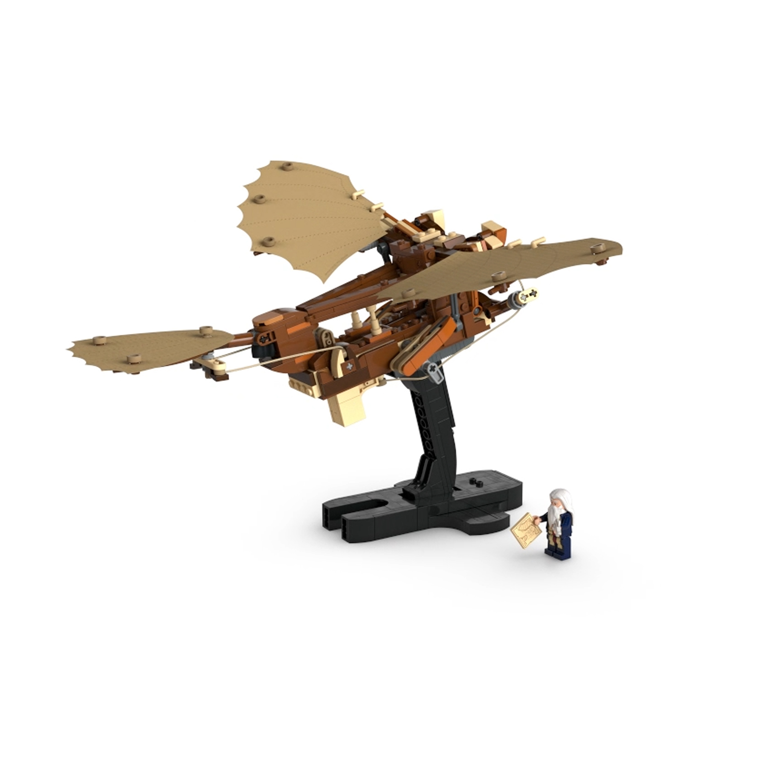 لگو 493 تکه سری Icons مدل Leonardo da Vinci Flying Machine کد 10363 لگو 493 تکه سری Icons مدل Leonardo da Vinci Flying Machine کد 10363