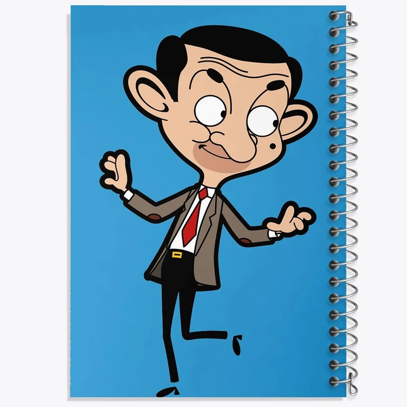 دفتر مشق 50 برگ خندالو مدل Mr Bean  کد 10659