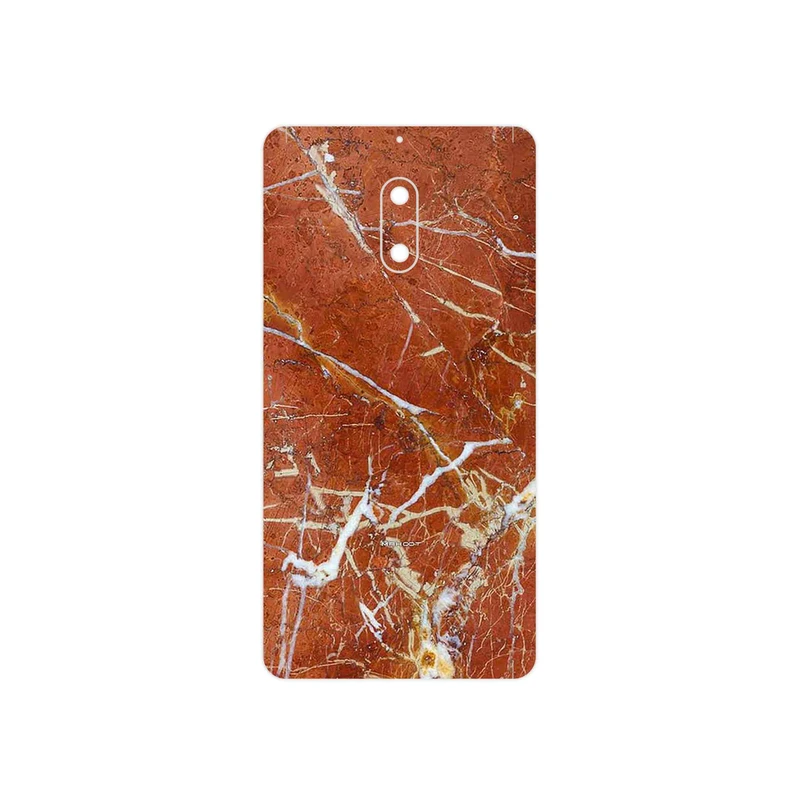 برچسب پوششی ماهوت مدل Red Marble مناسب برای گوشی موبایل نوکیا 6