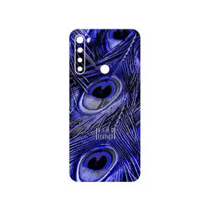 MAHOOT Purple Feather Cover Sticker for Xiaomi Redmi Note 8