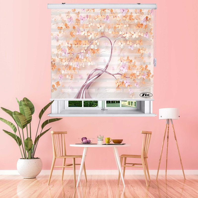 پرده زبرا زیو مدل 3D1349 سایز 100x150 سانتی متر