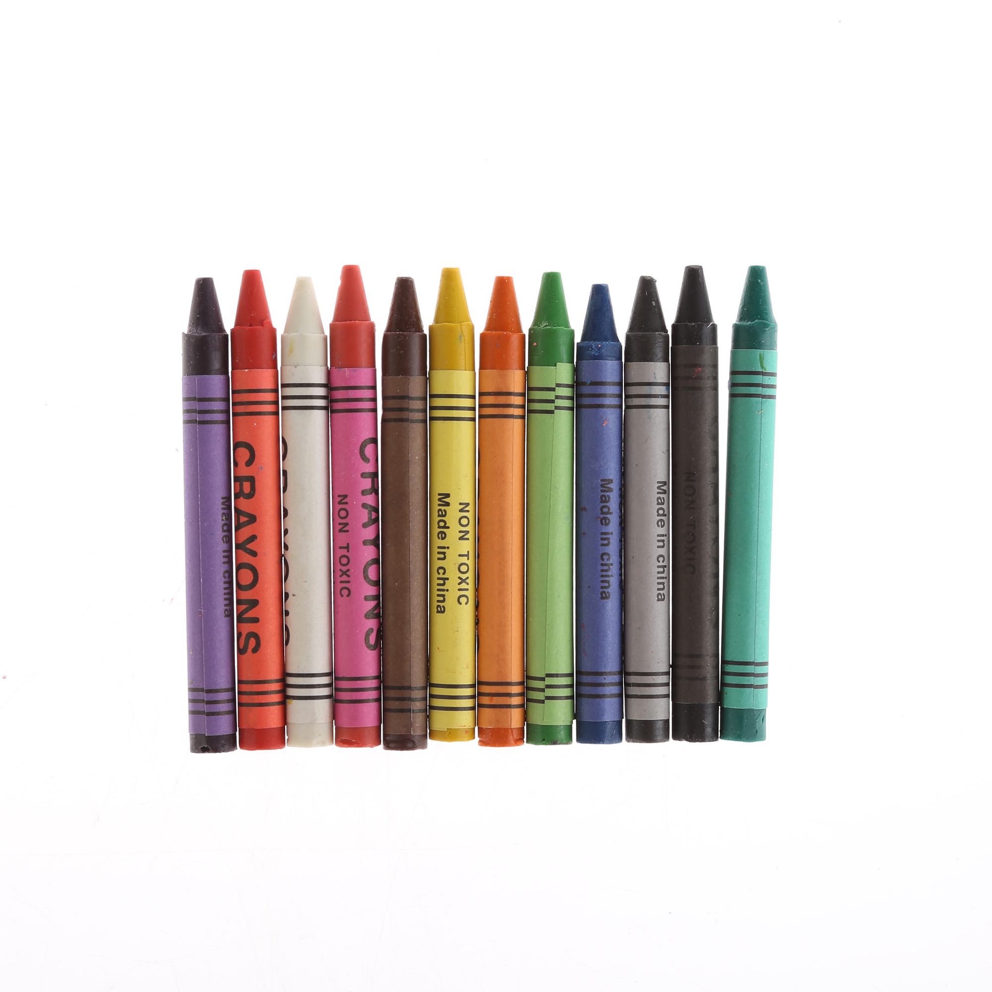 مداد شمعی 12 رنگ کرایونس مدل WM12