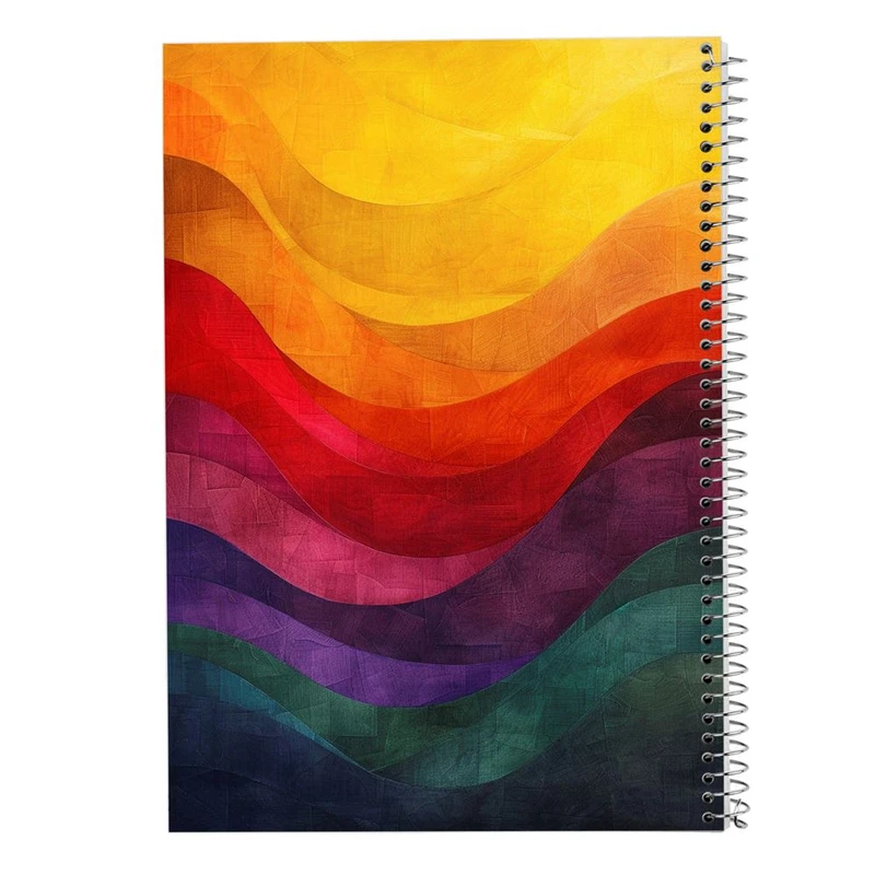 دفتر ژورنال نویسی 50 برگ مدوپد مدل نقطه ای طرح اشکال فانتزی کد DF16361